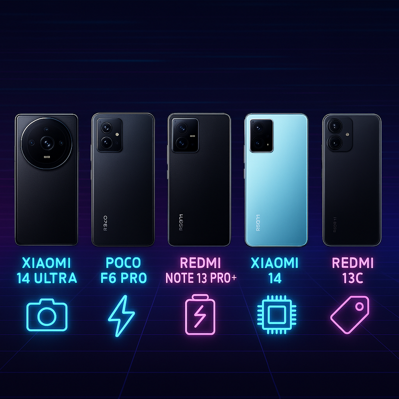 📱 Xiaomi em 2025: Qual Celular Vale Seu Dinheiro?