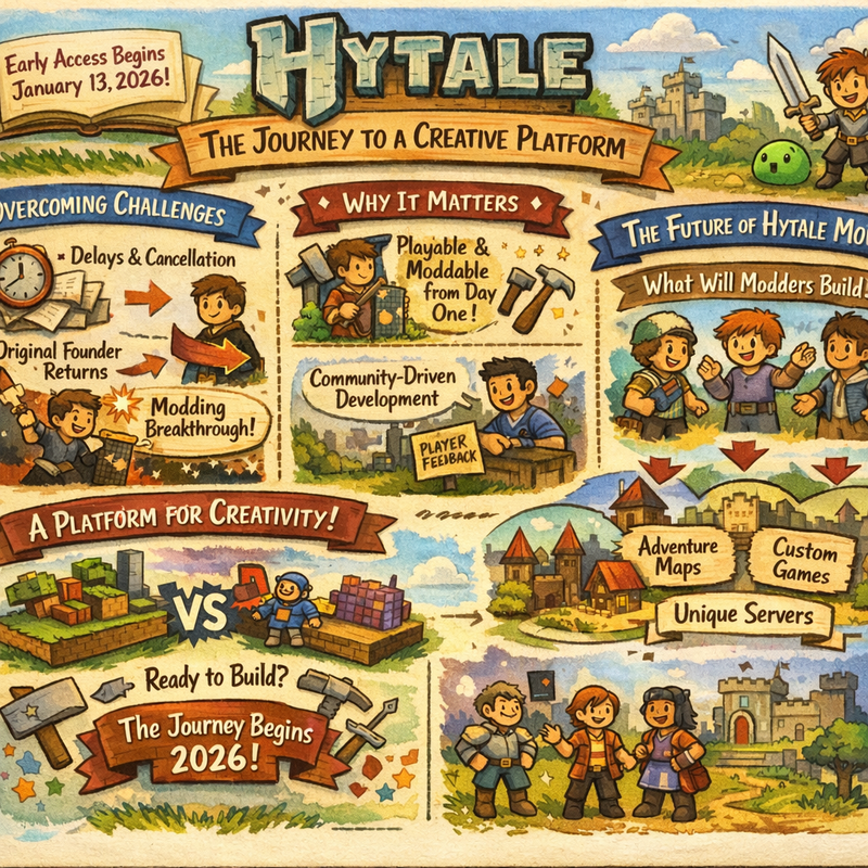 Gaming cards and pixel art elements on wooden surface