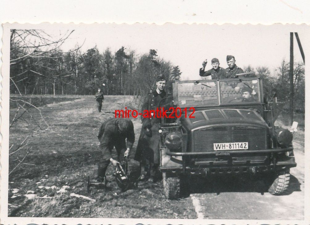 Foto, Wehrmacht, Nachrichtenregiment 14, Bauübun