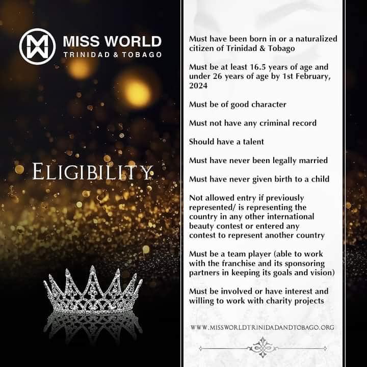 ROAD TO MISS WORLD TRINIDAD & TOBAGO 2024 421270745-762320099085362-9135657564899903895-n