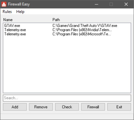 Firewall Easy 0.7