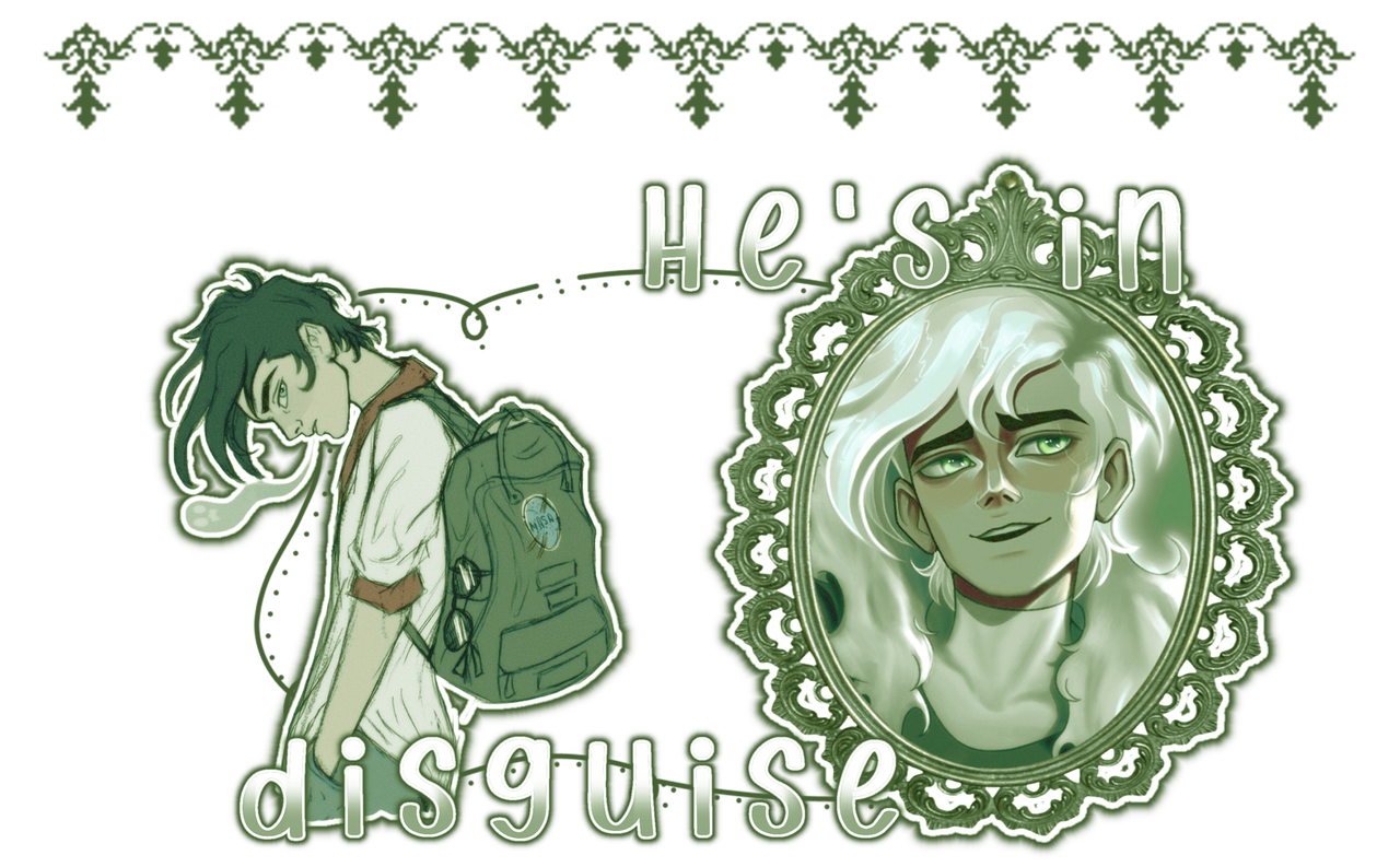 " He's in disguise " || ac is @phantomwithbreakfast on tumblr - graphic nf2u