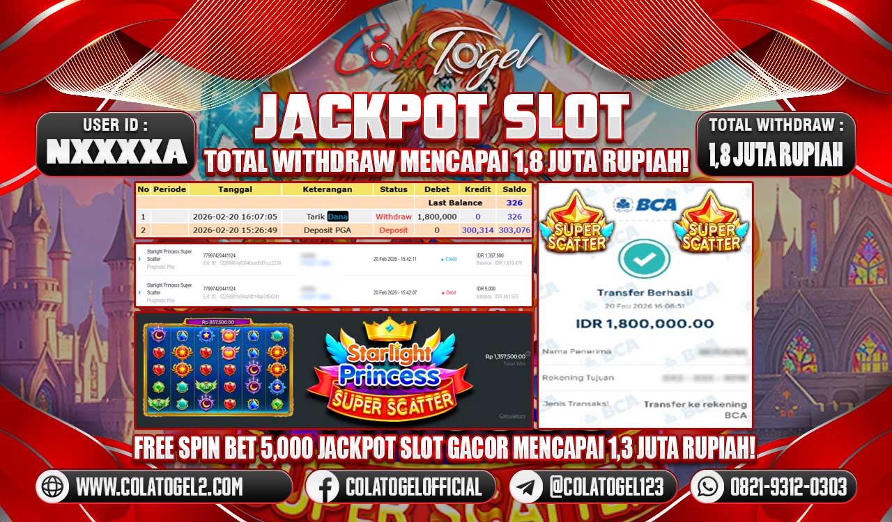 JACKPOT SLOT GACOR!!
