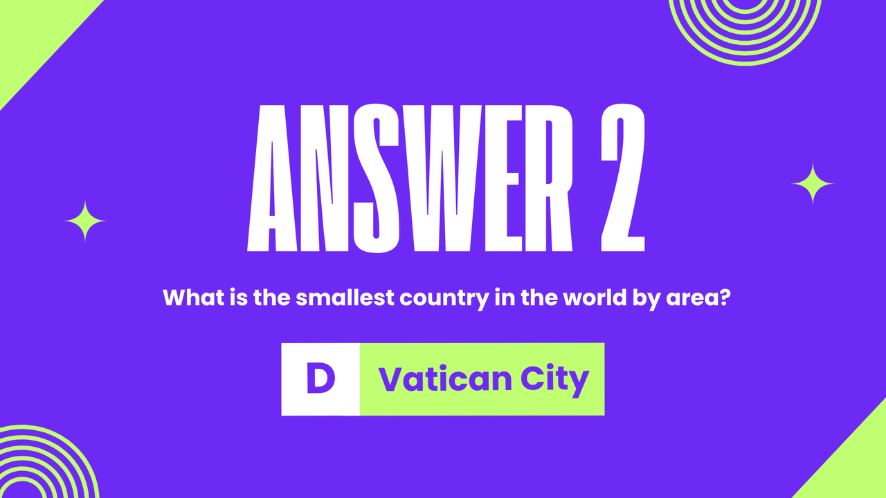 Purple Green Creative Geometric Trivia Quiz Presentation