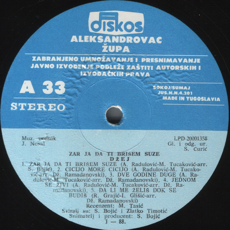 Dzej Ramadanovski 1988 sA