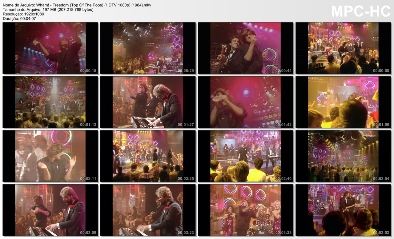 Wham! - Freedom (Top Of The Pops) (HDTV 1080p) [11.10.1984]