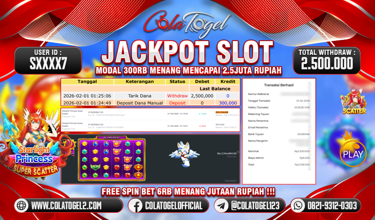 JACKPOT SLOT GACOR!!