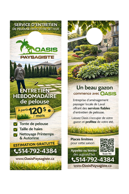 Accroche-porte Oasis Paysagiste