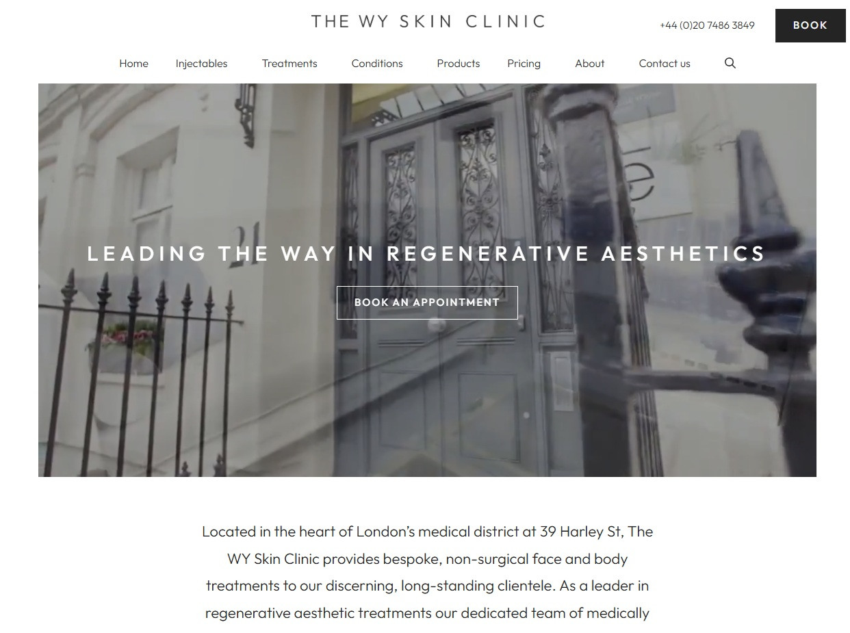 Waterhouse young clinic marylebone regenerative aesthetics.