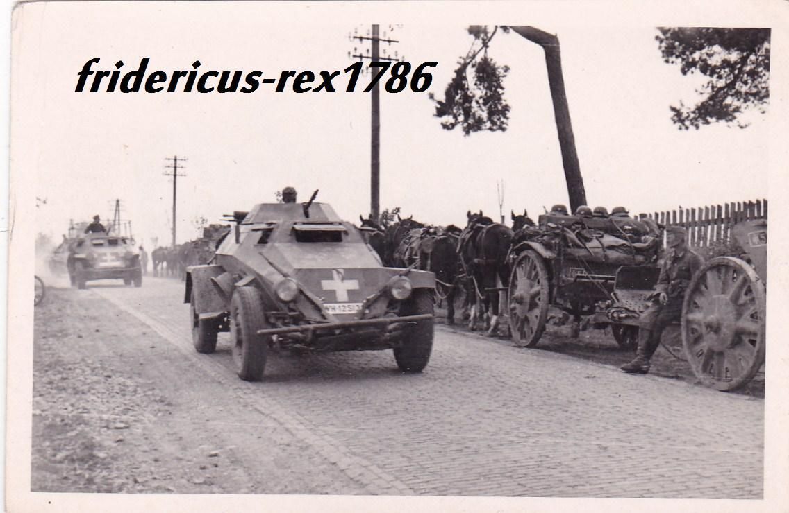 Foto Panzerspähwagen Sd.Kfz. 221 Polenfeldzug we