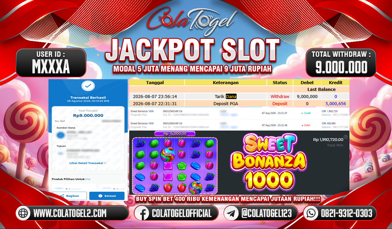 JACKPOT SLOT GACOR!!