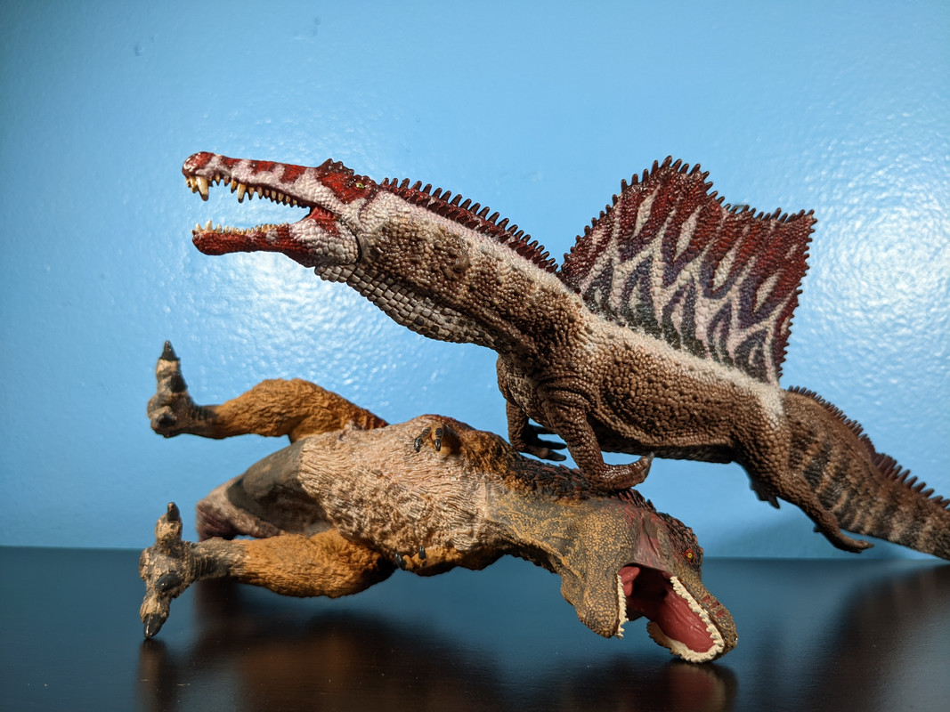 Custom Jurassic Park 3 Style CollectA Spinosaurus by paintingdinos  PXL-20220628-205802814-MP