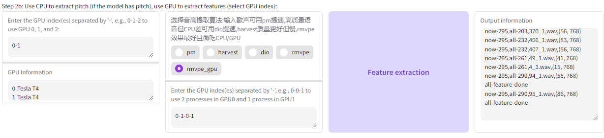 feature extraction feature extraction