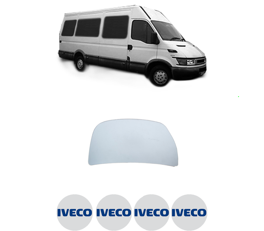 Oglinda Completa Stanga IVECO DAILY din 1999-2019, auto, Reglaj 0, 4 stickere auto cu IVECO