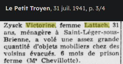 Le Petit Troyen 31 juil 1941 p 3 4