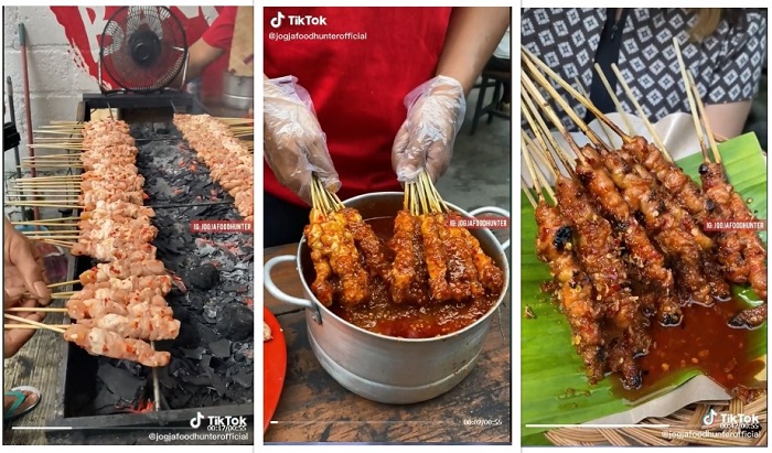 Sate Bangde, kuliner viral di Jogja.