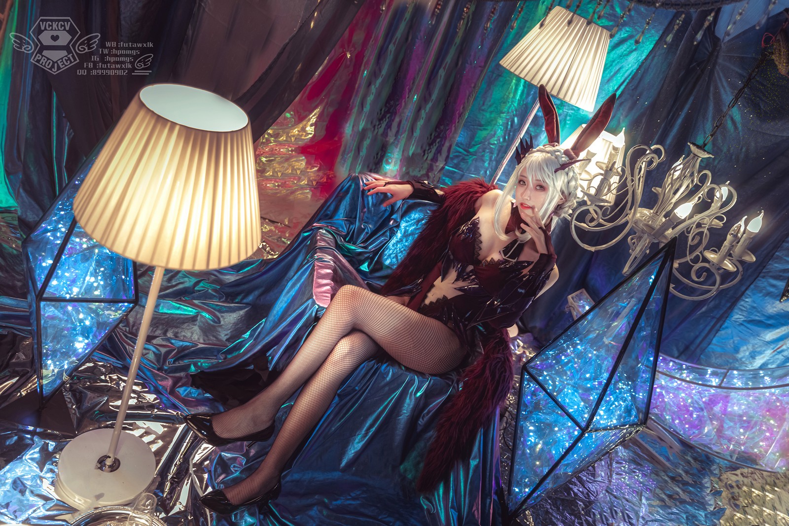 冬马路纱 FGO 阿尔托莉雅 兔女郎 Cosplay 写真集｜高人气英灵 高清图集（29P｜101MB）插图1