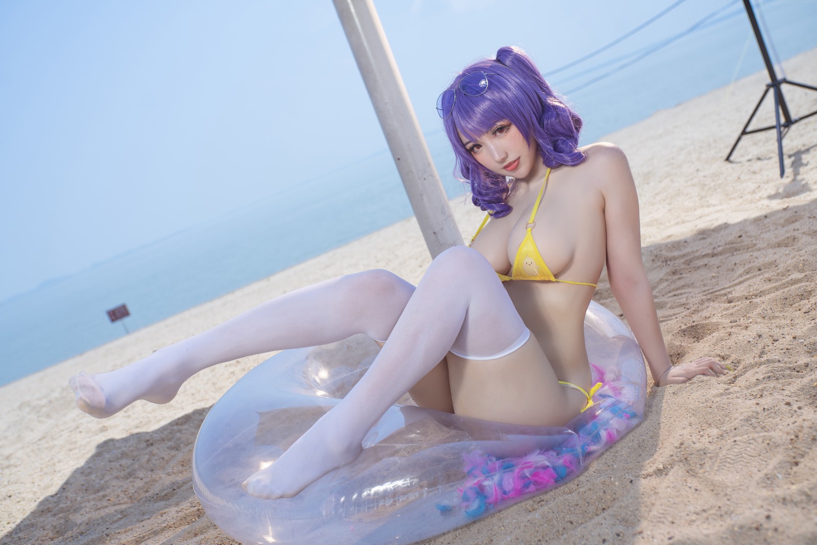 刺青Poi 沙滩排球 Cosplay｜夏日主题 写真合集（含隼隼子）【40P｜667.8MB】插图3