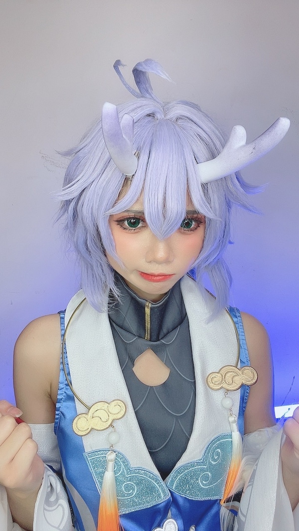 PoppaChan Bailu Cosplay Deluxe (Honkai Star Rail) – 155 Photos 12 Videos 459MB插图7