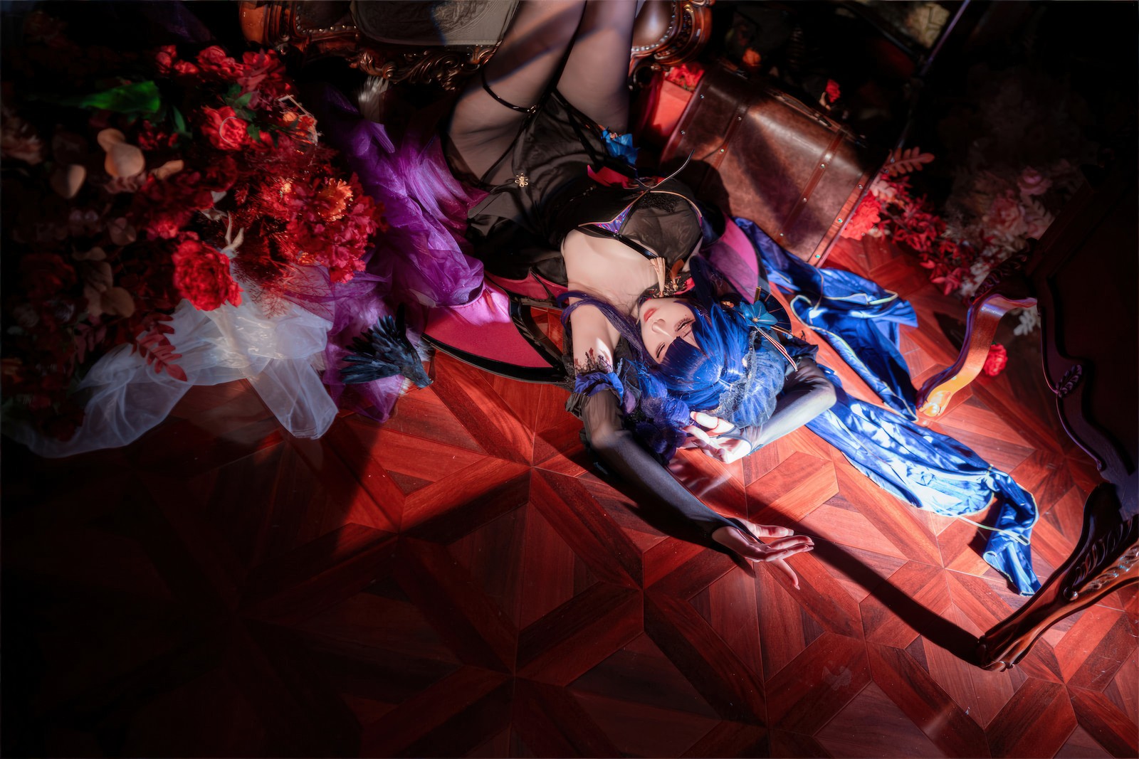 安食Ajiki 原神雷电将军魅魔写真集 – 高质量COS & 二次元美女 [35P-259M]插图4