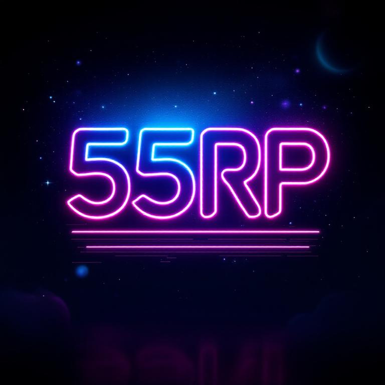 Banner Aplikasi 55RP dengan akses permainan digital