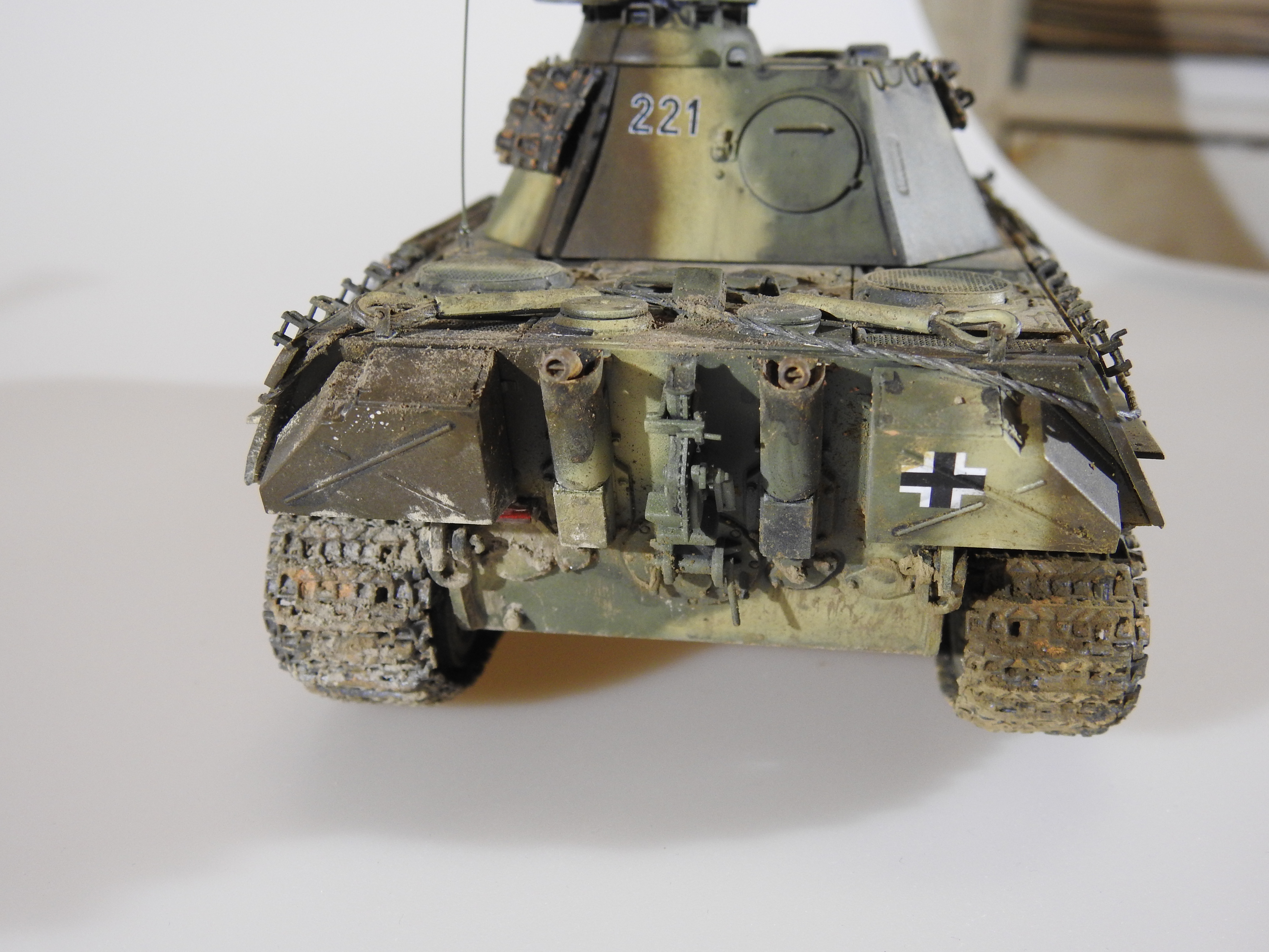 PzKpfw V G Panther , Dragon 1/35 - klar DSCN6224