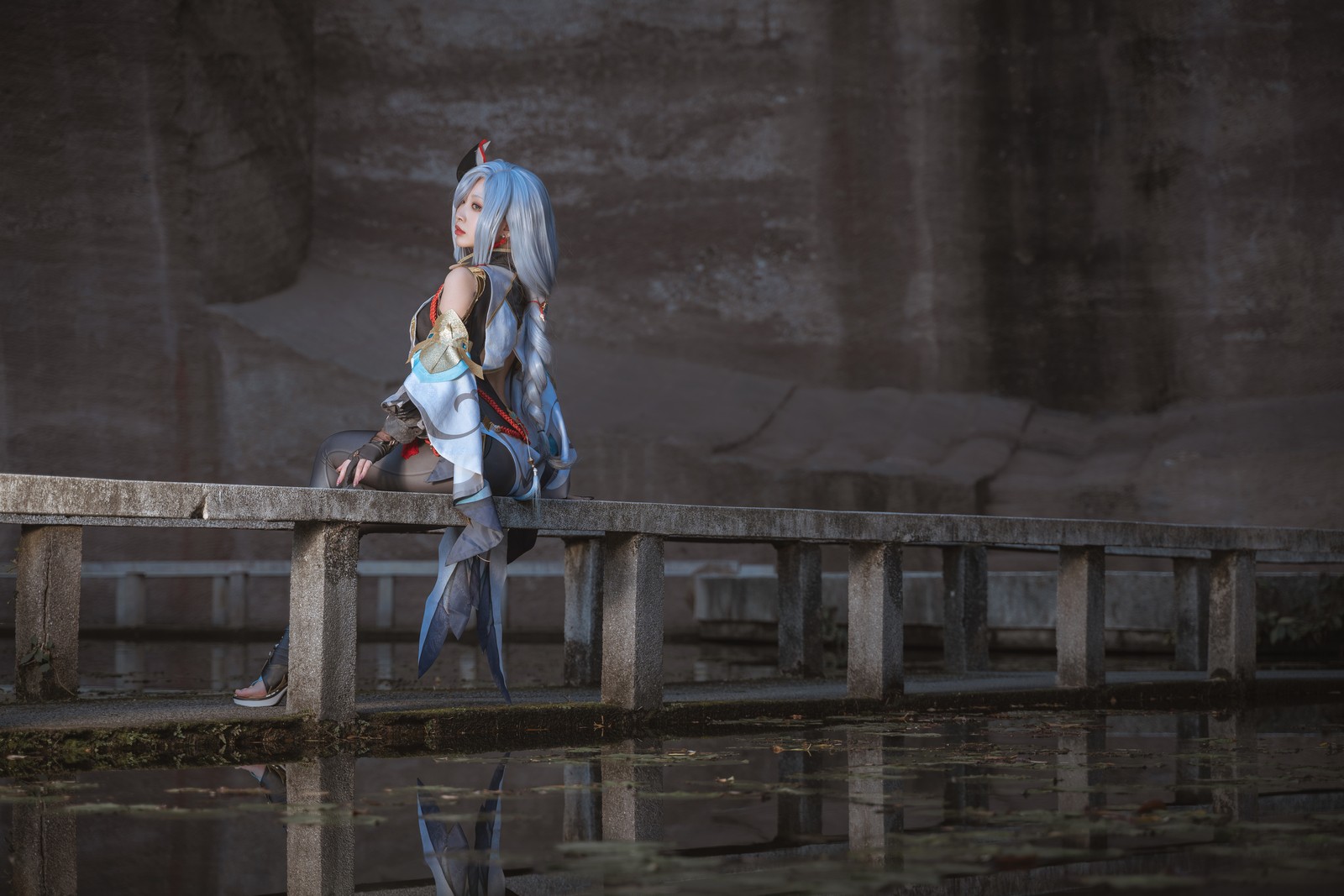 宮本桜 申鹤 Cosplay 写真合集｜原神人气角色 高清摄影（22P｜283MB）插图9