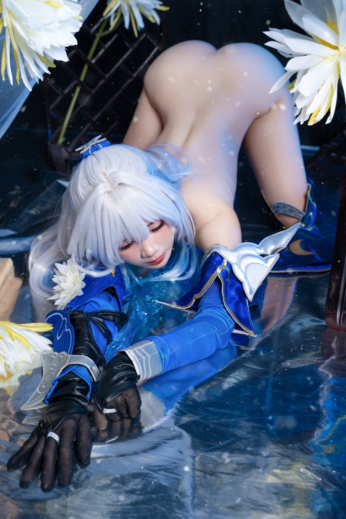PoppaChan Jingliu Cosplay (Honkai Star Rail) – 40 Photos 344MB插图4