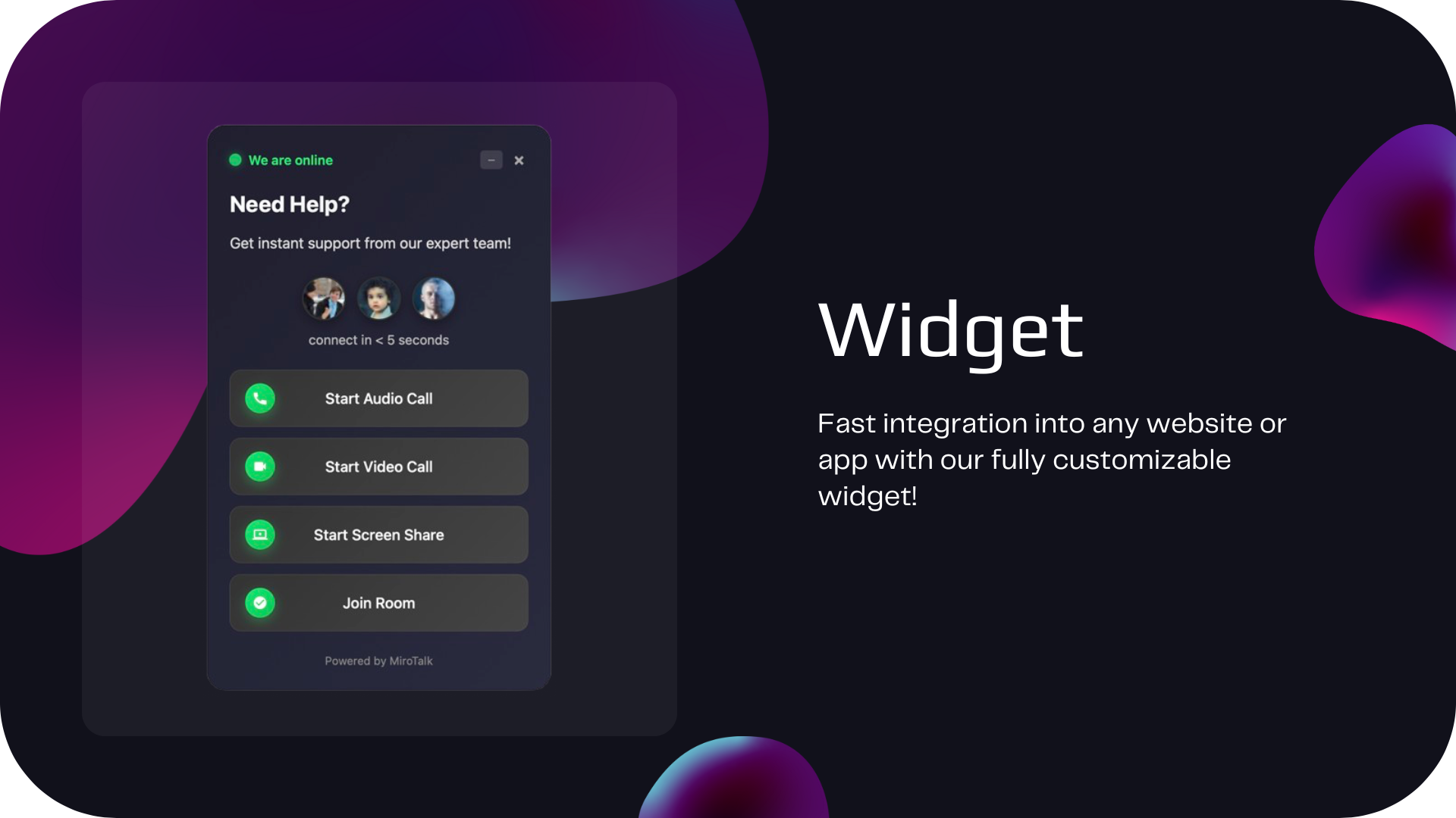 MiroTalk SFU: Scalable WebRTC for Webinars, Live Classes & Conferences with Video Avatars & ChatGPT