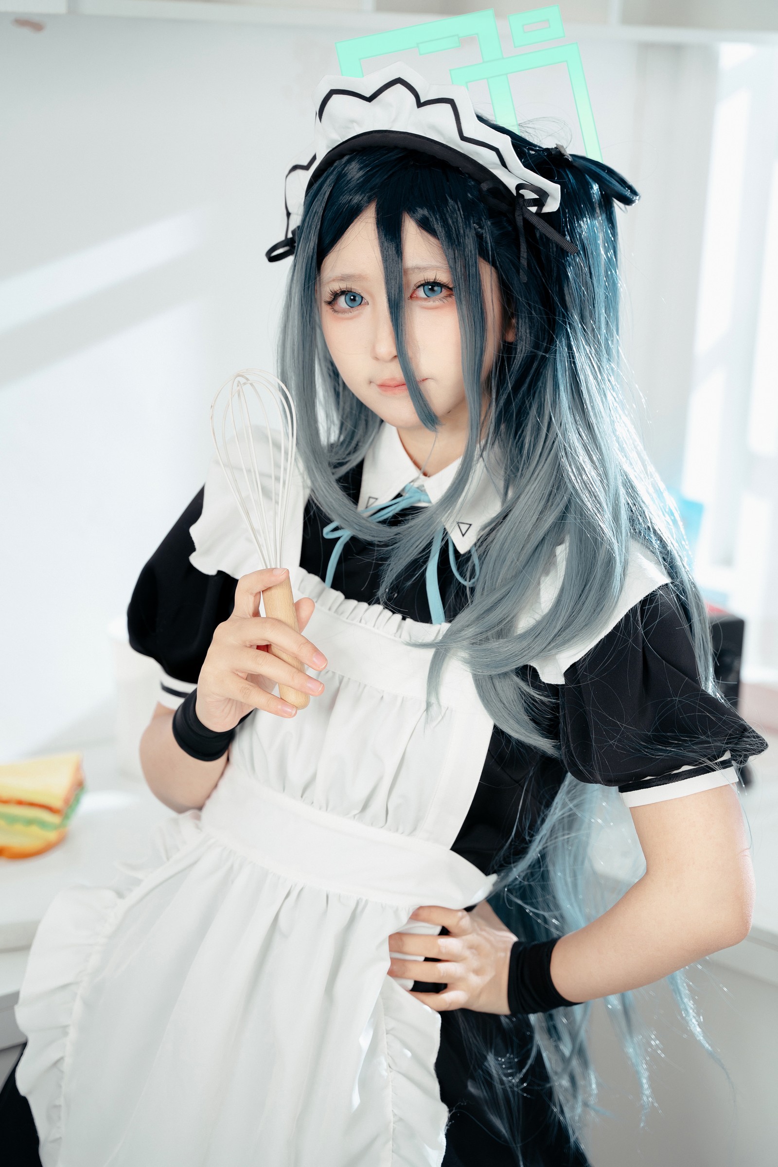 喜欢爱理吗COS写真：碧蓝航线独角兽婚纱高清套图（31P-172.5M）插图1