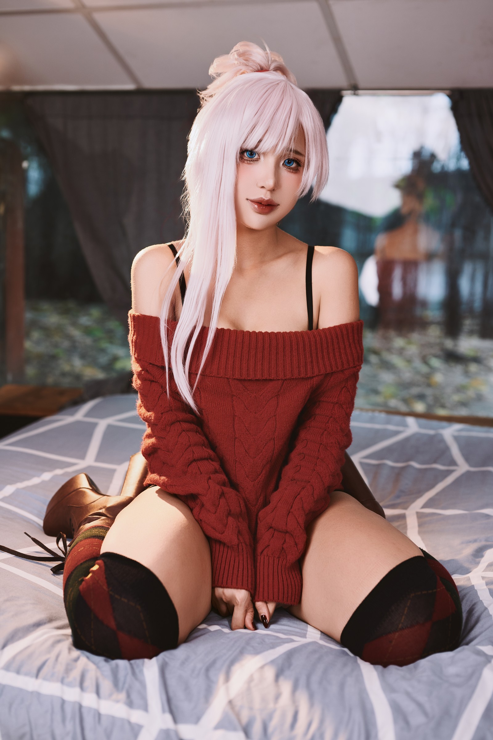 Puy Puy – 家庭主妇武藏 Cosplay 高清写真集（64P-1.02GB）FGO插图5