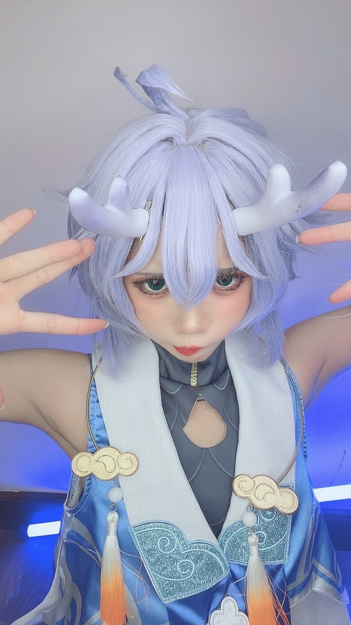 PoppaChan Bailu Cosplay Deluxe (Honkai Star Rail) – 155 Photos 12 Videos 459MB插图2