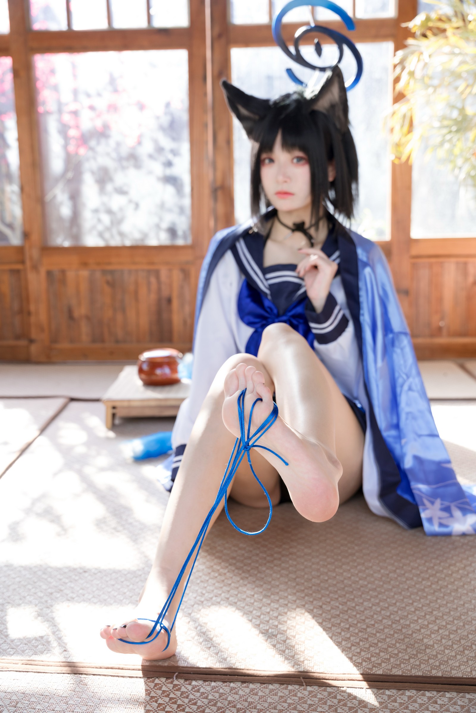 九柒喵 – 桐生桔梗 Cos 高清大合集（88P-470MB）和风旗袍写真插图4