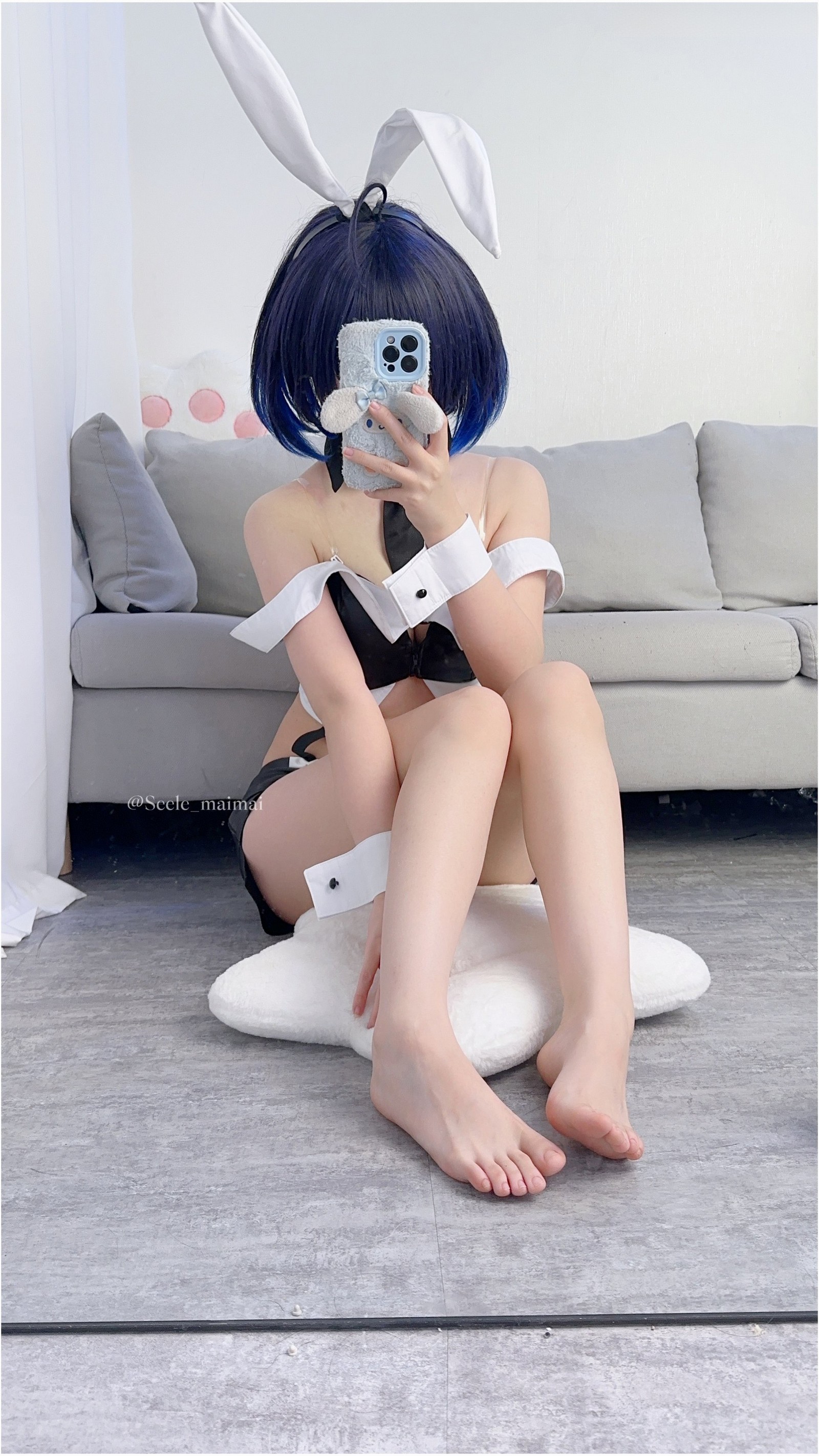 Seele麦麦兔女郎希儿 Cosplay 写真集｜崩坏3高质量高清图包（83P-147.3M）插图3
