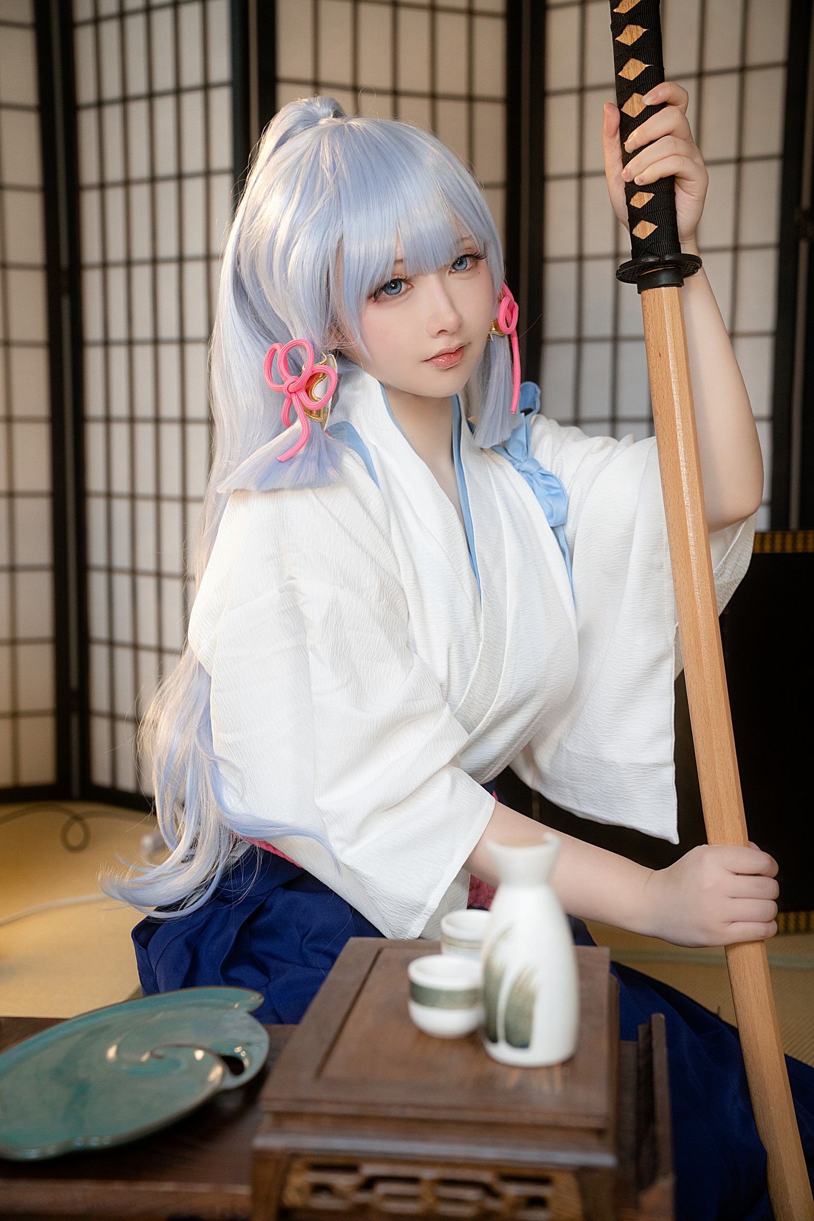樱梨梨 凌华 剑道服 Cosplay 写真集｜高清角色摄影（31P｜135MB）插图3