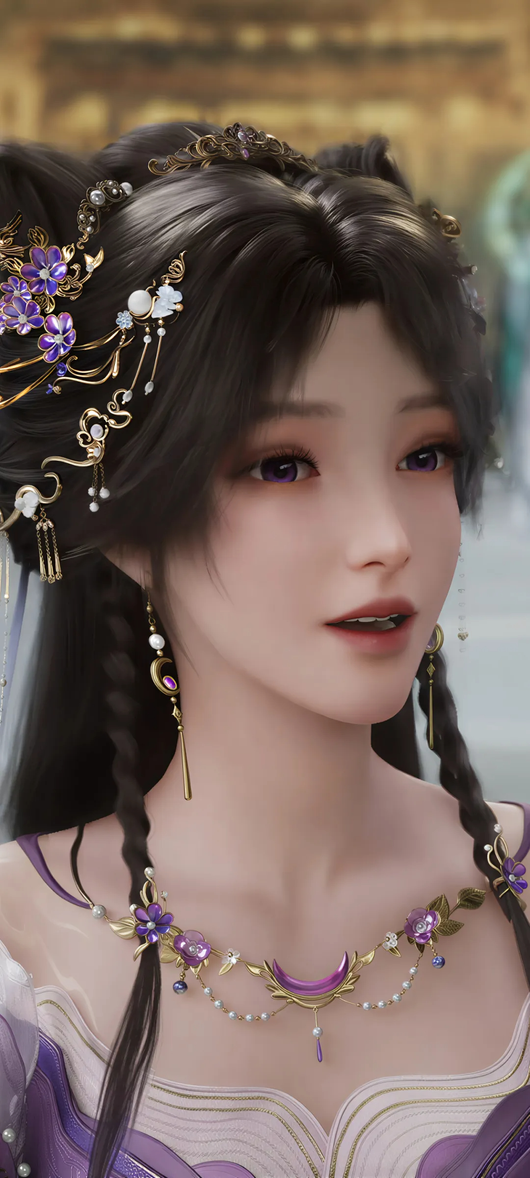 遮天姬紫月·超清壁纸30张，可以做手机壁纸插图1