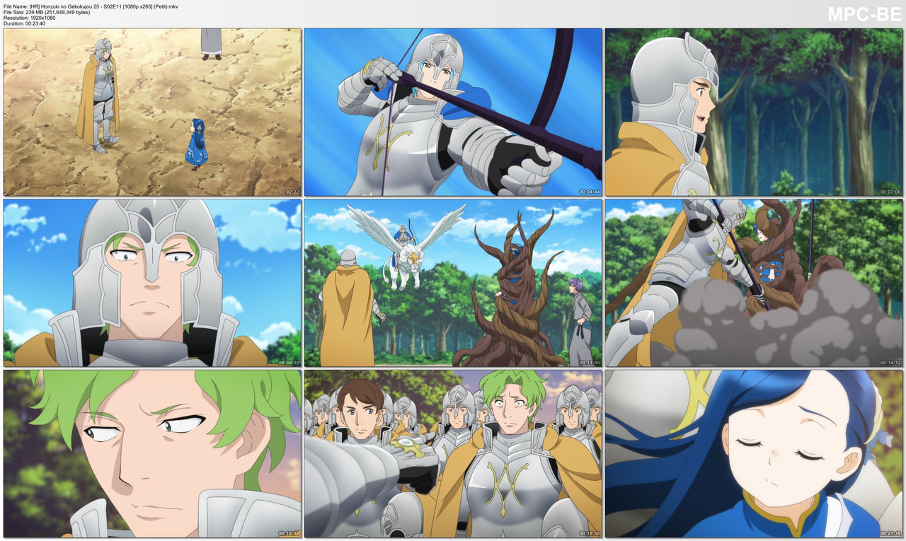 HR Honzuki no Gekokujou 25 S02E11 1080p HEVC Multi Subs HR P