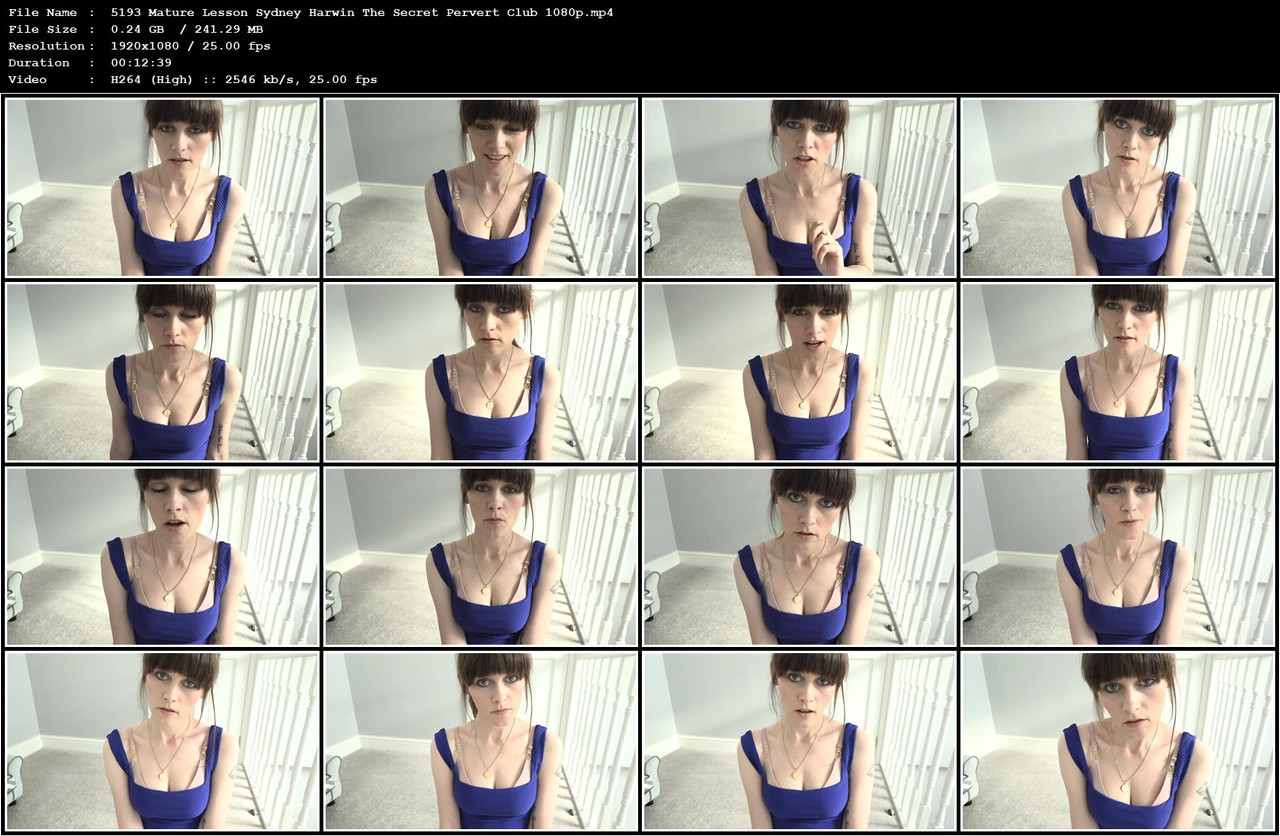 5193 Mature Lesson Sydney Harwin The Secret Pervert Club 1080p mp4