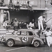 24 HEURES DU MANS YEAR BY YEAR PART ONE 1923-1969 - Page 22 50lm45-Renault4cv-JEVernet-REckerlein-1
