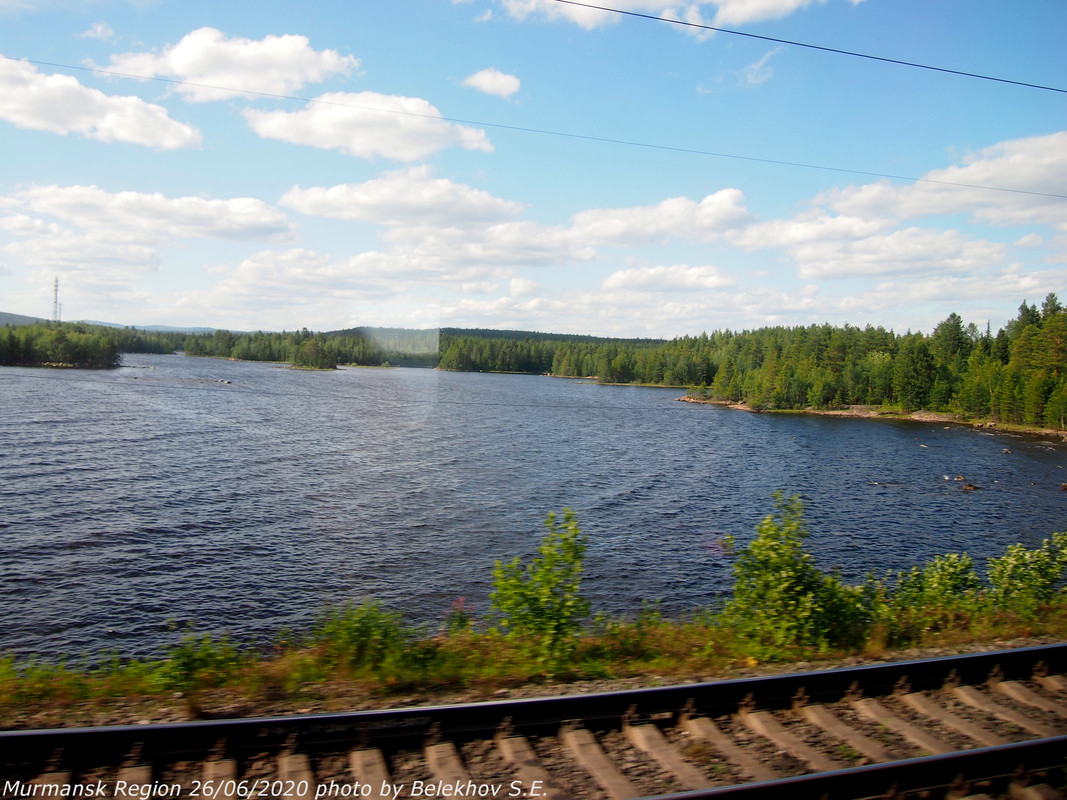 Мурманская область, железная дорога, Кандалакша Мурманская область, железная дорога, Кандалакша