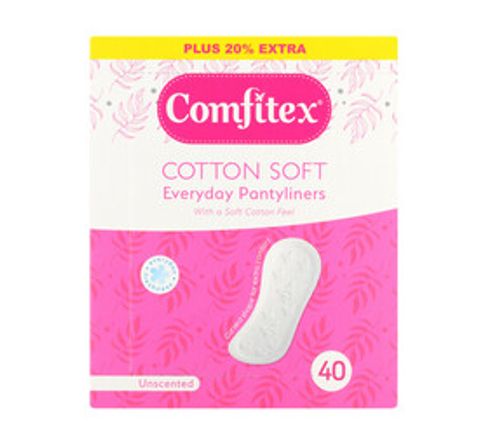 Comfitex Pantyliners Unscented 40s