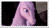 A pink barbie pegasus from the movies