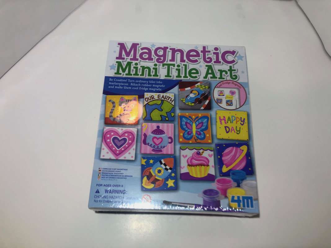 magnetic tile art kit