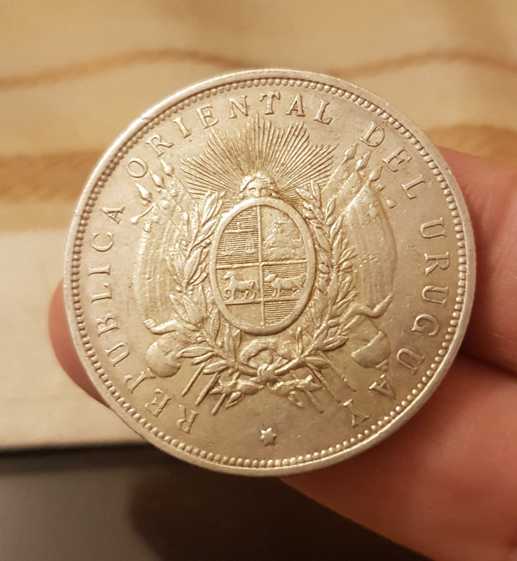 Uruguay •1895• 1 Peso 20210308-190756
