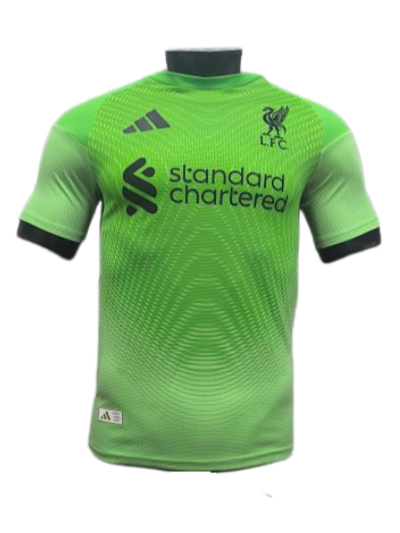 2526 Season Liverpool Green Goalkeeper Player Edition Jersey