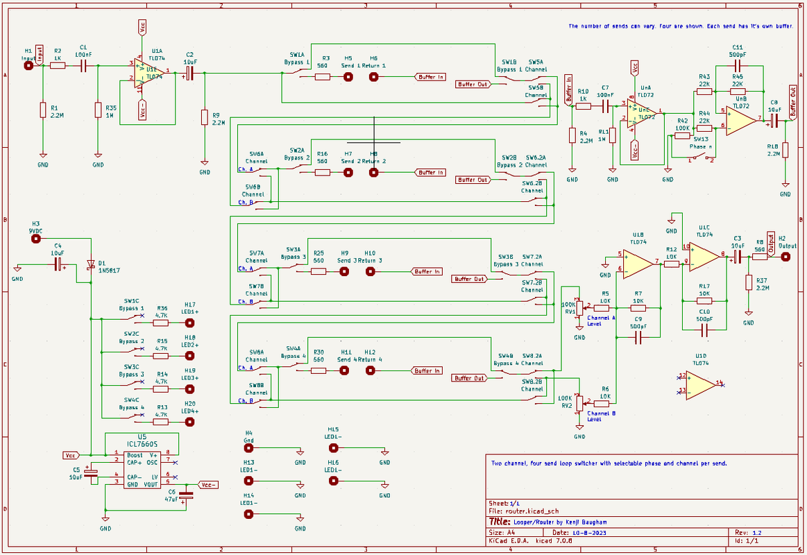 two channel loop switcher