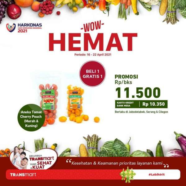 Katalog Promo Transmart Carrefour 16-22 April 2021 

