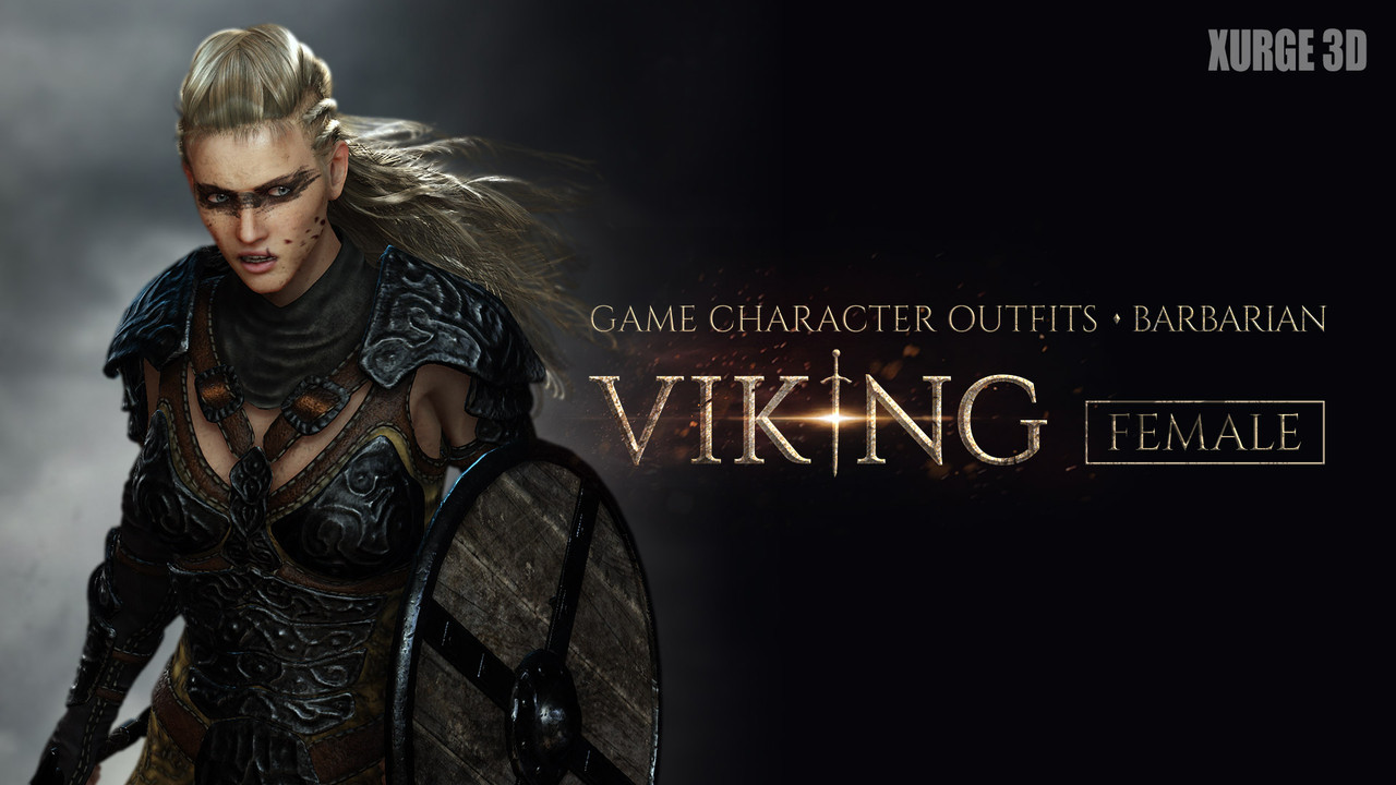 [reallusion-cloth-shoes] Viking Armor - Female