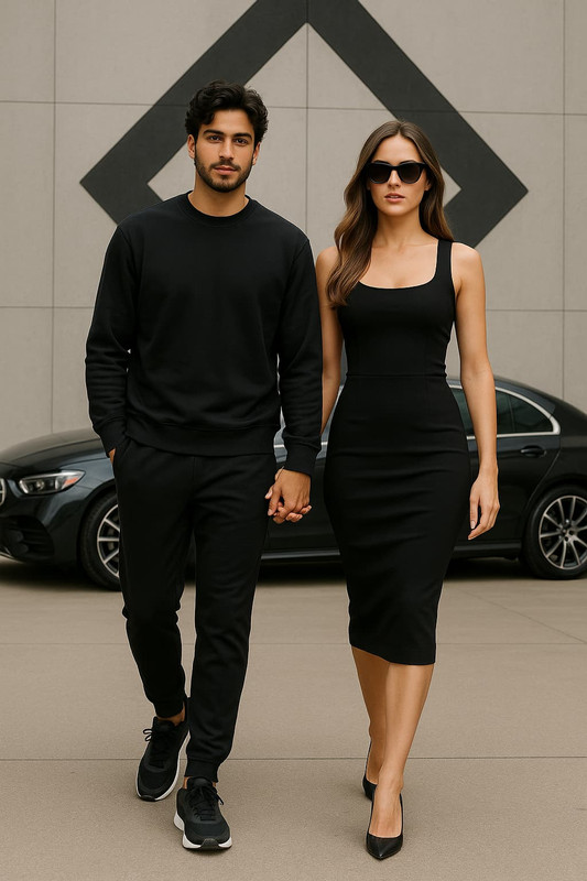 Luxury Walk Together по фото нейросеть