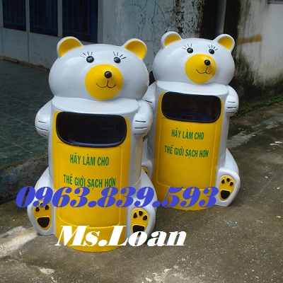 Nơi bán thùng rác nhựa hdpe các loại rẻ HCM./ 0963.839.593 Ms.Loan Thung-rac-chuot-tui-thung-rac-hinh-thu-ban-thung-rac-hinh-thu-re-1